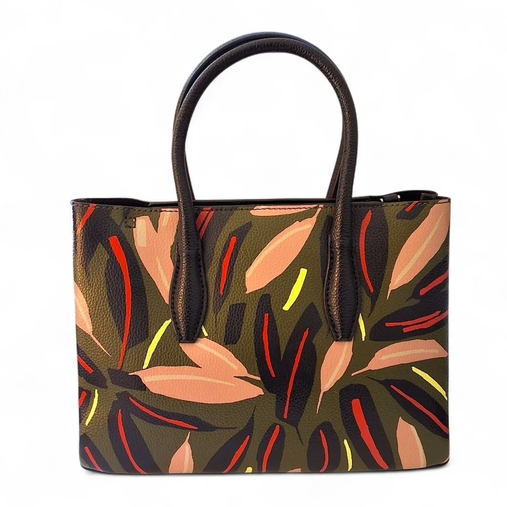 Kate Spade Medium Flora Print Satchel (2019 Collection)